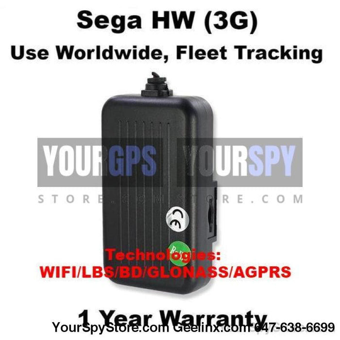New WIFI SEGA HW - Hardwired Real Time GPS Tracker