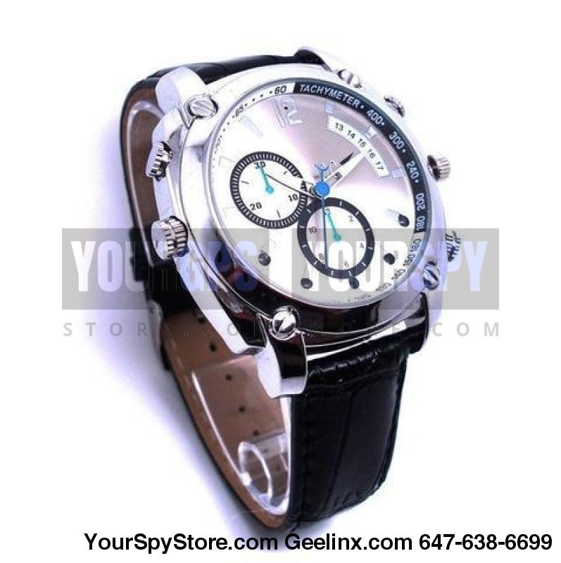 Spy Watch Camera 1080P Hd Ir Night Vision 32Gb Memory