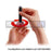 Aluminum USB Voice Activated Recorder Key Chain - Up to 25 Days Recording