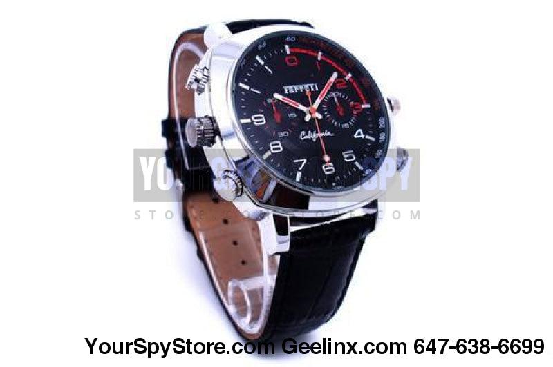 32Gb Spy Watch Camera 1080P Hd Ir Night Vision Water Splash Resistant