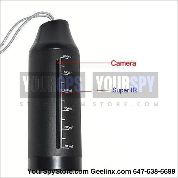 Hidden Camera - 1080P HD WIFI Night Vision Bottle Spy Camera 48hrs Hidden Motion Detection 64GB Support