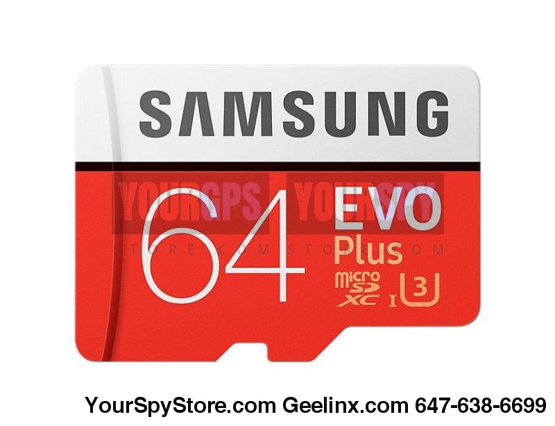 Memory Cards - 64GB EVO Plus Micro SD Card 95 MBs (SD Adapter)