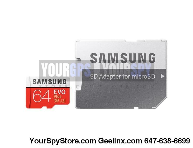 Memory Cards - 64GB EVO Plus Micro SD Card 95 MBs (SD Adapter)