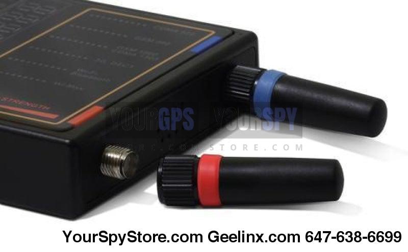 Smart Detectors - Spy Bug Detector 1207i Camera Phone GPS Tracker GPRS RF WiFi Bluetooth 3G 4G LTE RF Finder