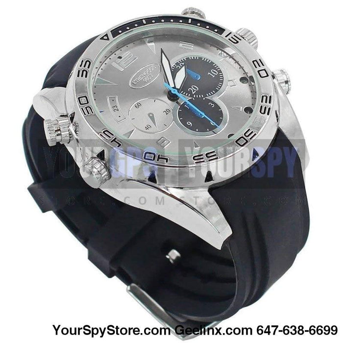 Watch Camera - Mens Spy Watch Camera 1080P HD IR Night Vision 32GB Memory